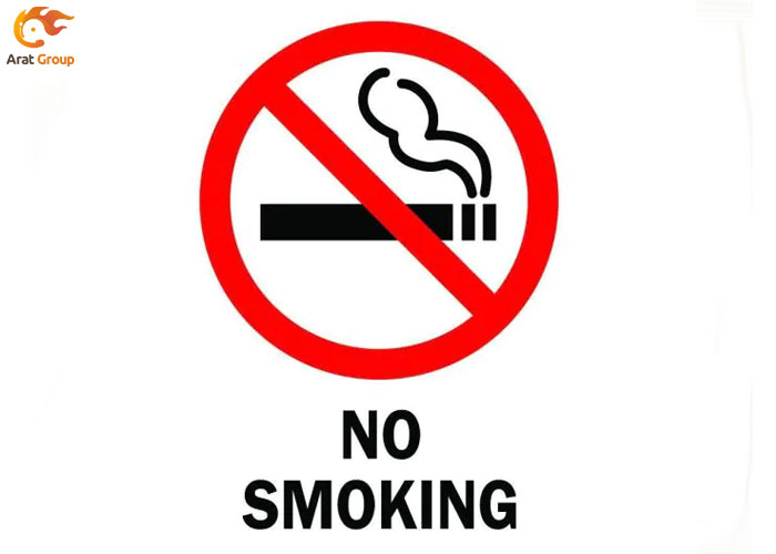 علائم ممنوعیت مانند سیگار ممنوع