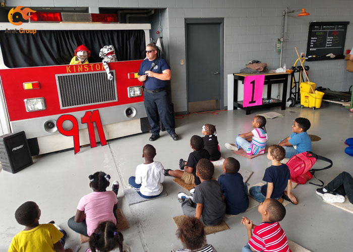 آموزش نکات آتش‌ نشانی به کودکان: شعر بخوانید