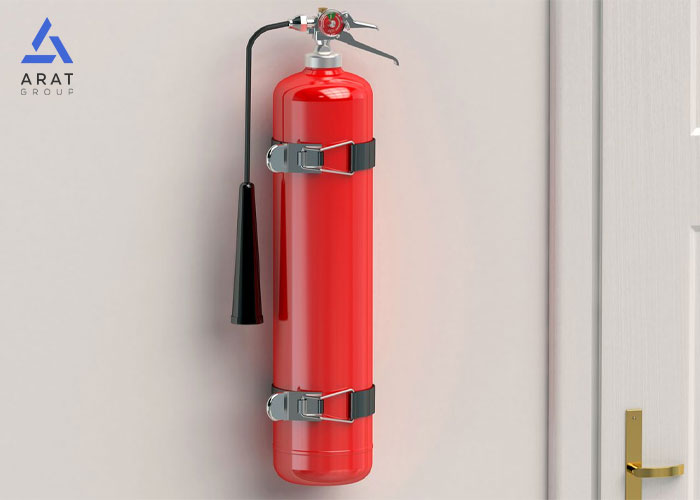 دسترسی به کپسول آتش نشانی مناسب آشپزخانه برای خاموش کردن حریق