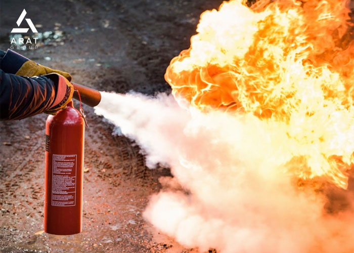 کاهش فشار و پایان تاریخ مصرف کپسول آتش نشانی