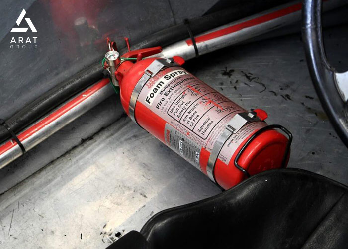 ایمنی کپسول آتش نشانی خودرو در برابر تغییرات دمایی