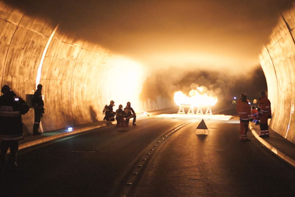 ترفند تونل سیاتل برای پیشگیری از آتش سوزی و پراکندگی آلودگی