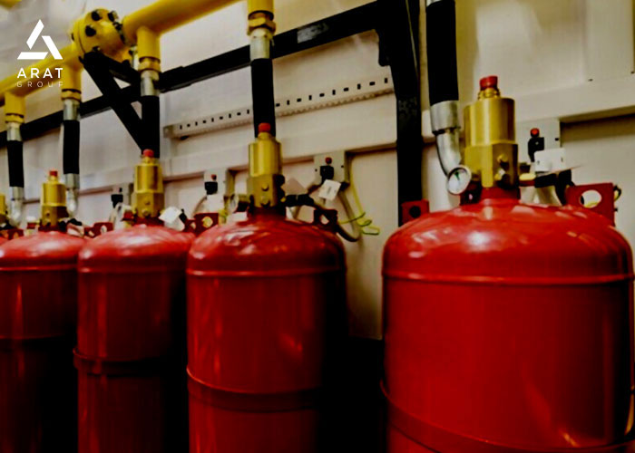 مشخصات و ویژگی‌های سیستم‌های اطفای حریق گازی