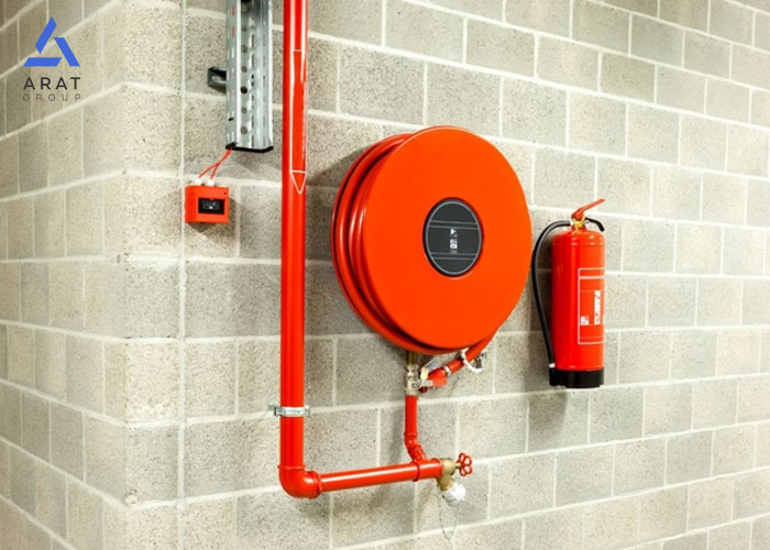 تجهیزات اطفاء حریق ثابت - شیلنگ آتش نشانی