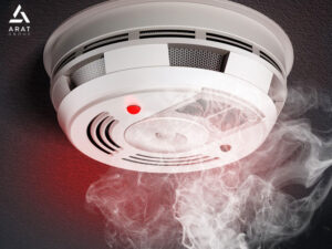 کاربری دتکتور گاز مونوکسید کربن: 4. چراغ قرمز رنگ (Alarm)