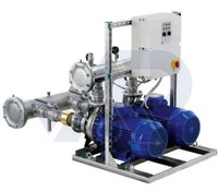 بوستر پمپ دو خط