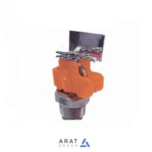 اسپرینکلر استاندارد شصت و هشت درجه سانتیگراد سایز یک دوم اینچ بغل زن مدل IS-239G برند IRANSHIR