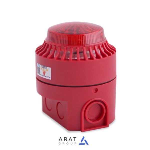 آژیر فلاشر الکترونیکی به همراه ماژول هوشمند آدرس پذیر FG-03127BS