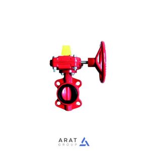 شیر پروانه ای آتش نشانی ابتدای خط سایز 3 اینچ Weflo