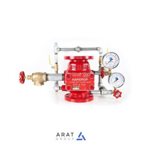 شیر هشدار تر آتش نشانی 4 اینچ Rapidrop