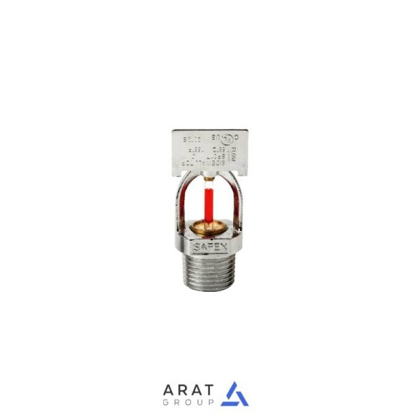 اسپرینکلر آتش نشانی دیواری واکنش استاندارد 1/2 اینچ 68 درجه Safex