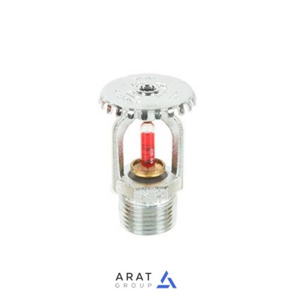 اسپرینکلر آتش نشانی بالازن واکنش استاندارد 1/2 اینچ 68 درجه Rapidrop مدل RD024