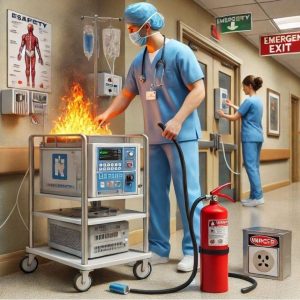 تاییدیه آتش نشانی برای مراکز درمانی