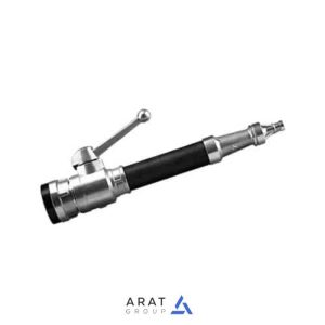 نازل آتش‌نشانی سه‌حالته فلزی با هیدرانت ۲/۵ اینچ