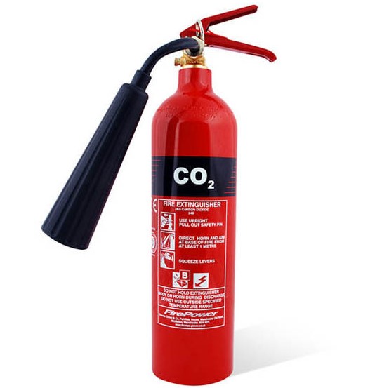 کپسول آتش نشانی CO2 دی اکسید کربن