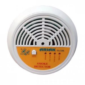 دتکتور دود موضعی 220 ولت باتری خور مدل ASZ-220BR برند آریاک