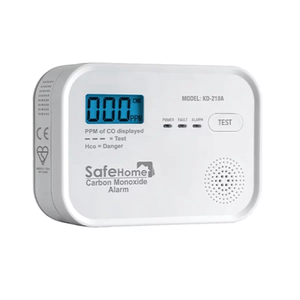 دتکتور منوكسيد كربن متعارف برند سیف هوم مدل KD-218A