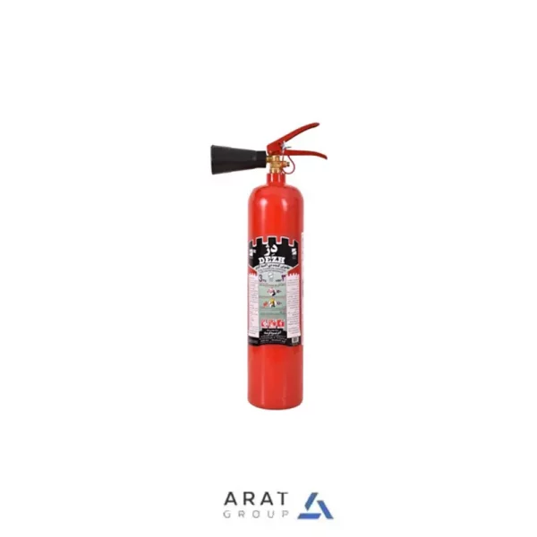 کپسول آتش نشانی CO2 دژ 3 کیلوگرمی