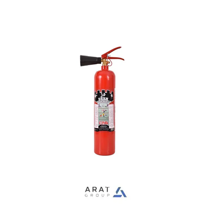 کپسول آتش نشانی CO2 دژ 3 کیلوگرمی