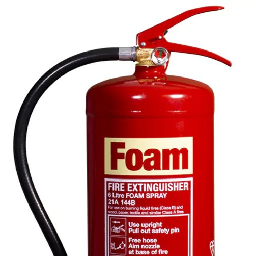 کپسول آتش نشانی فوم (کف)