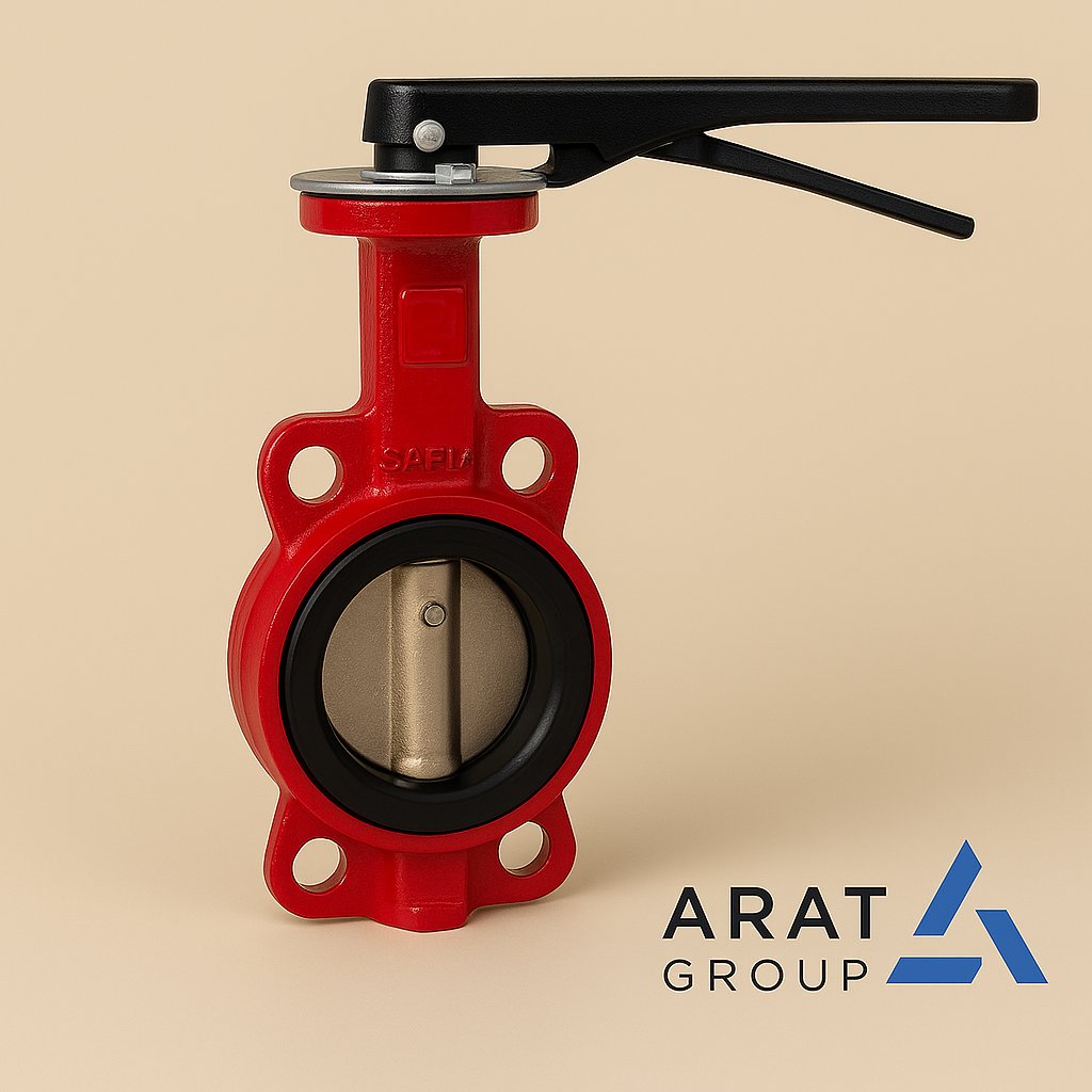 شیر پروانه‌ای ۲/۱ ۲ اینچ تاییدیه‌دار