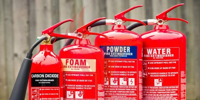 دسته بندی بر اساس رنگ کپسول آتش نشانی 