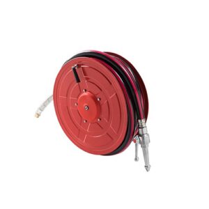 قرقره هوزریل 15 متری با نازل فلزی 1 اینچ و دنباله 3/4 اینچ