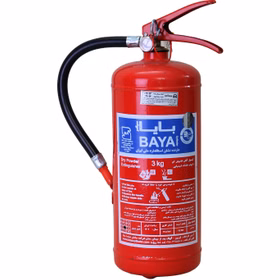 کپسول آتش‌نشانی ۳ کیلوگرم پودر و گاز بایا
