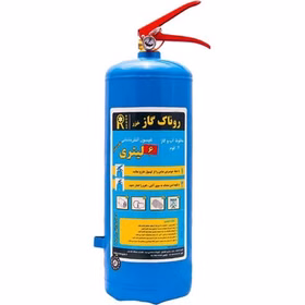 کپسول آتش‌نشانی ۶ کیلوگرم آب و گاز استیل روناک