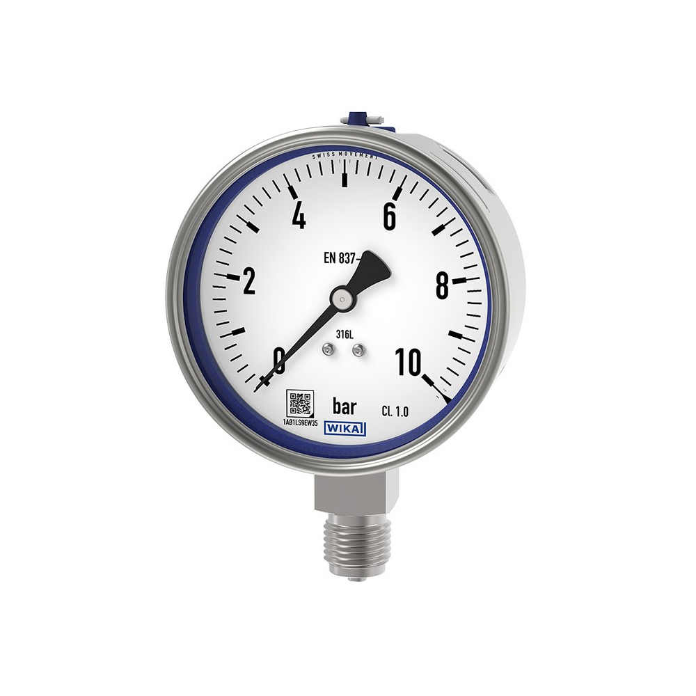 مشخصات فنی گیج فشار WIKA مدل 232.50.100