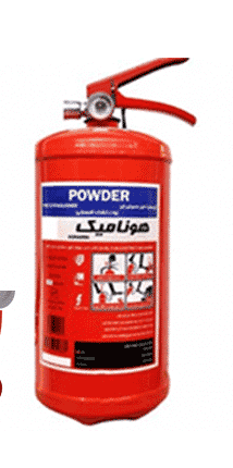 کپسول 1 کیلویی خاموش کننده آتش پودر و گاز هونامیک