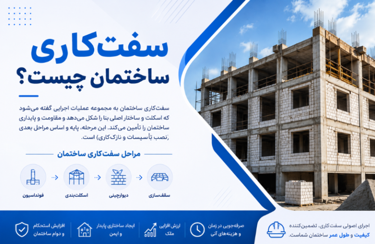 سفت کاری ساختمان