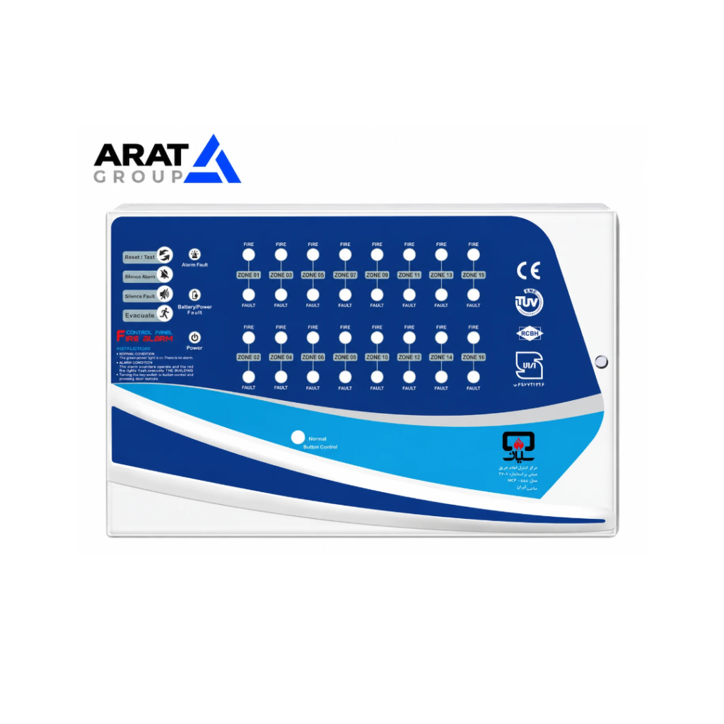کنترل پنل 10 زون متعارف Sayan مدل CP-S-10