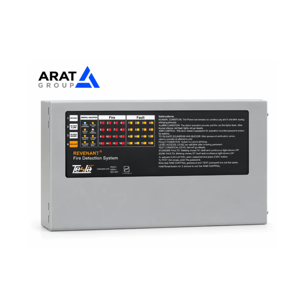 کنترل پنل 4 زون متعارف Tesla مدل TCP-4